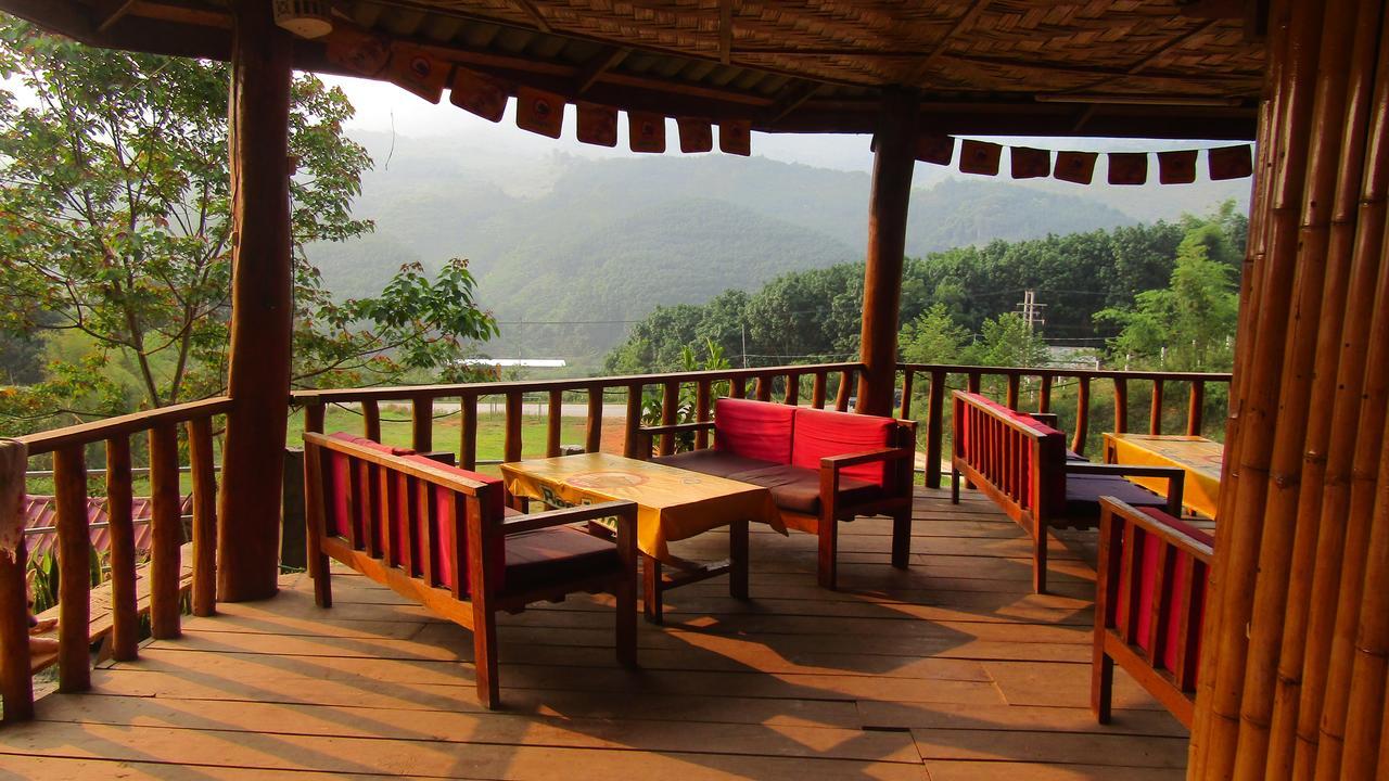 Chomdoy Bungalow & Restaurant Luang Namtha Exteriör bild